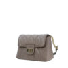 A chic david jones handbag with a gold chain strap and a clasp closure, ideal for stylish outings.
