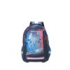 A blue and red backpack featuring a large spider graphic with the word "SPIDER" prominently displayed. Boomerang Medium Orthopedic Backpack | Spider