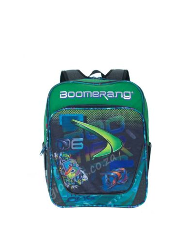 Boomerang Extra Large School Backpack | S-2098 GREEN